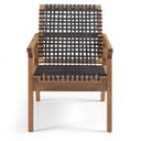 Ver imagem 6 de Conjunto 2 Poltronas Fixa de Madeira e Corda Náutica Traço