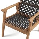 Ver imagem 7 de Conjunto 2 Poltronas Fixa de Madeira e Corda Náutica Traço