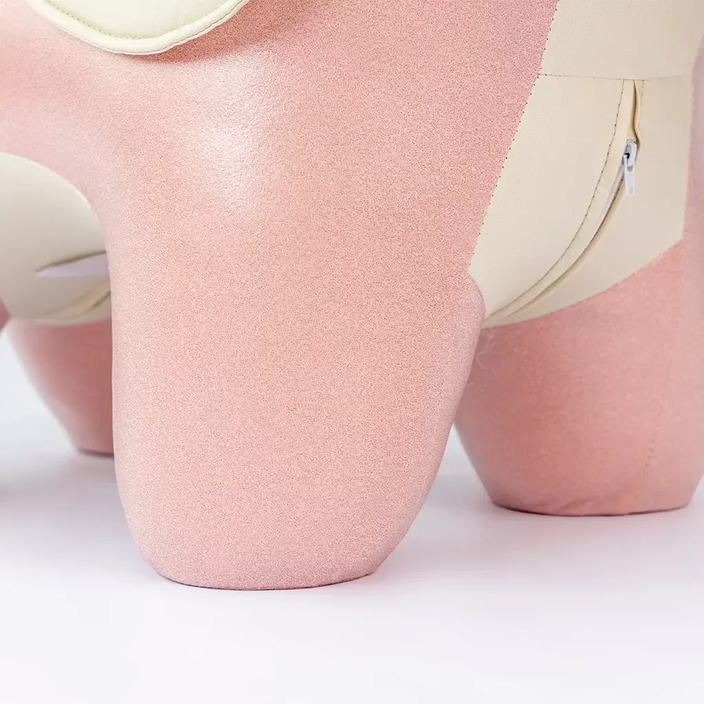 Puff Infantil Unicórnio Couro Sintético e Madeira - 6