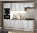 Ver imagem 1 de Cozinha Completa com Rodapé 270cm 8 Peças sem Tampo Friz Genialflex