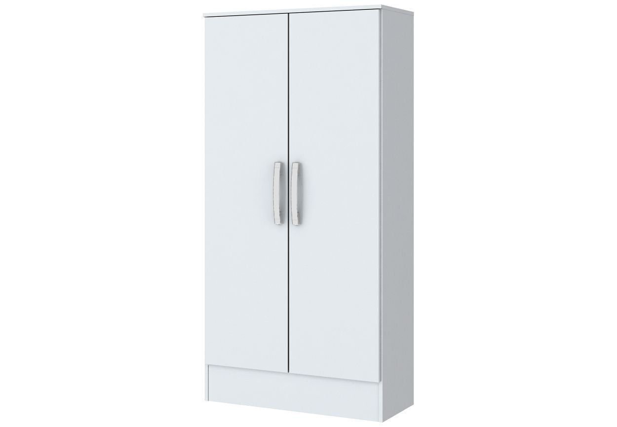 Guarda Roupa Multiuso 2 Portas B14 - Briz Branco - 1