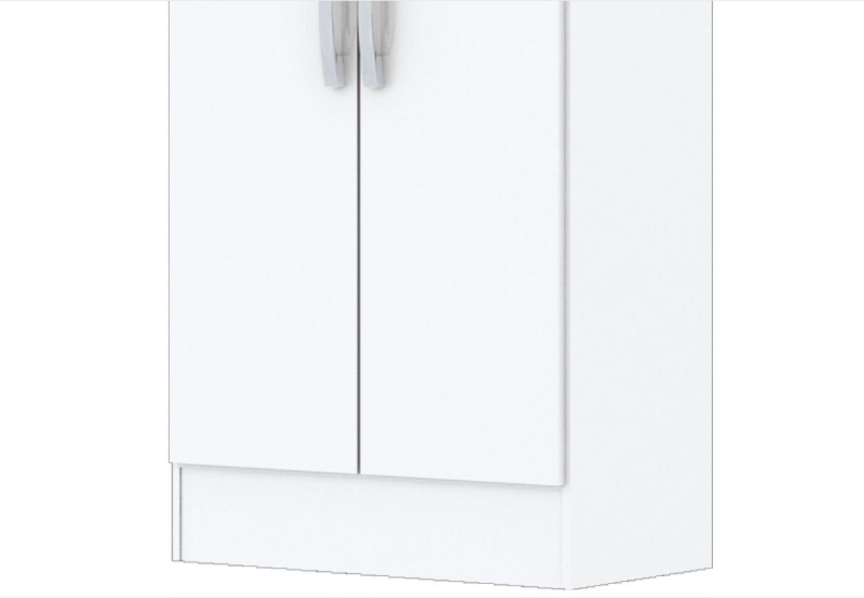 Guarda Roupa Multiuso 2 Portas B14 - Briz Branco - 5