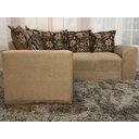 Ver imagem 2 de Sofá Canto Bege com Floral 602/425 Belo