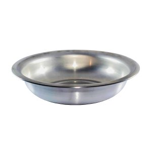 Bacia de Alumínio Redonda para Banho Assento e Cozinha 30cm Global 12glb