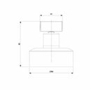 Ver imagem 3 de Acabamento de Registro Para Base Deca 1.1/4, 1.1/2 Flow Celite