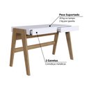 Ver imagem 3 de Escrivaninha Trend Home Office com 2 Gavetas - Hanover/Off W