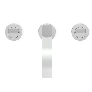 Torneira Misturador para Banheiro de Parede com Válvula de Escoamento Flow Celite