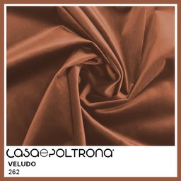 Sofá Curvo 03 Lugares 180cm Eron Veludo Camel - CasaePoltrona - 5