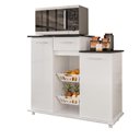 Ver imagem 1 de Armário de Cozinha Multiuso Bianca 2 Portas Branco - Nicioli
