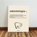 Ver imagem 6 de Kit3 Quadro Decorativo Odontologia Consultório Moderno Dente Qualidade Premium 40x28cm