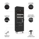 Ver imagem 4 de Paneleiro de Cozinha Torre Quente Pérola M24 Preto - Mpozenato