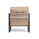 Ver imagem 7 de Poltrona Corda Náutica - Living, Varanda, Estar - Kit 2 - Poltrona Araxá