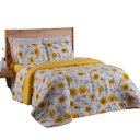 Ver imagem 1 de Coberdrom King em Malha de Algodão Fio Penteado - Amarelo