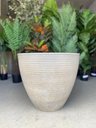 Ver imagem 3 de Vaso de Planta Grande Decorativo para Sala Auto Brilho 47cm (liso/cinza-escuro)