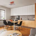 Ver imagem 2 de Luminária de Teto Plafon de Sobrepor Cobre p/ 02 Lâmpadas E27 Vidro Startec