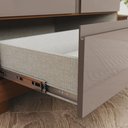 Ver imagem 6 de Guarda-roupa Casal Imperial 6 Portas 9 Gavetas 100% Mdf Cinamomo/avelã - Henn