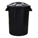 Ver imagem 6 de Balde 60 Litros Com Tampa Cores:Preto