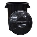 Ver mais imagens de Balde 60 Litros Com Tampa Cores:Preto