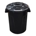 Ver imagem 1 de Balde 60 Litros Com Tampa Cores:Preto
