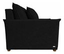 Ver imagem 5 de Poltrona-Cama Monica Retratil Macia Quarto Visita Sala Suede:Preto/Suede