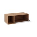 Ver imagem 4 de Gabinete para Banheiro 80cm 1 Porta Tecno Mobili Bn3644 Marrom Branco