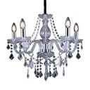 Ver imagem 2 de Lustre Pendente Taschibra Glam 5 Transparente E14 Bivolt