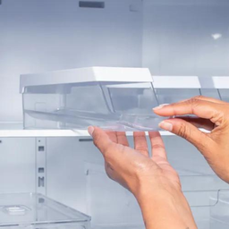 Porta Ovos Organizador Roll Branco para 7 Unidades Clear Fresh - 2
