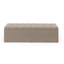 Ver imagem 2 de Calçadeira Baú Navi 140 para Cama de Casal Z-006 Sued Capuccino Aradecor