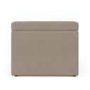 Ver imagem 4 de Calçadeira Baú Navi 140 para Cama de Casal Z-006 Sued Capuccino Aradecor