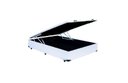 Ver imagem 2 de Cama Box Baú Viúvao Linhão Branco Com 128cm de Largura