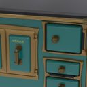 Ver imagem 6 de Fogao a Lenha N 1 Colonial Premium Turquesa Se