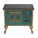 Ver imagem 2 de Fogao a Lenha N 1 Colonial Premium Turquesa Se