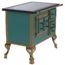 Ver imagem 7 de Fogao a Lenha N 1 Colonial Premium Turquesa Se