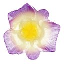 Ver imagem 1 de Centro de Mesa em Cristal Lilás para Decorar Sua Mesa e Ambiente - 7x26cm