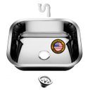 Ver imagem 3 de Cuba Aço Inox Gold Plus 40x34x17 Inox 304