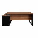 Ver imagem 6 de Mesa Industrial 1,50m C/ Armário e Cx de Tomadas Pé Metal F5