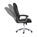 Ver imagem 5 de Cadeira Escritório Presidente Ergonômica NR17 Corino Mola Ensacada Preto