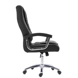 Cadeira Escritório Presidente Ergonômica NR17 Corino Mola Ensacada - 3
