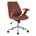 Ver imagem 2 de Cadeira Escritório Diretor Giratória Corino Kopenhagen