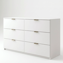 Ver imagem 3 de Cômoda 6 Gavetas Bloom Branco