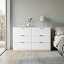 Ver imagem 2 de Cômoda 6 Gavetas Bloom Branco