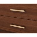Ver mais imagens de Guarda-Roupa Casal Lais 3 Portas de Correr Gavetas com Espelho e Sapateira 100 MDF Pm Home