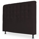 Ver imagem 1 de Cabeceira Cama Box Casal Queen Louise 160Cm Marrom Cacau