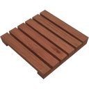 Ver imagem 1 de Deck de Madeira Modular 30x30 Cm Réguas 4 Cm com Pintura Neonx:osmocolor Mogno Semi Trans