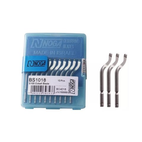 Noga Bs1018 S100 Cobalto 10 Lâminas P/ Rebarbação 45°