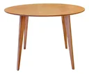 Ver imagem 2 de Mesa de Madeira Redonda 1m Freijó- Dina