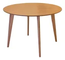 Ver imagem 1 de Mesa de Madeira Redonda 1m Freijó- Dina