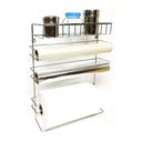 Ver imagem 1 de Suporte 5 Em 1 Aço Cromado Porta Papel Toalha, Alumínio,film