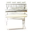 Ver imagem 6 de Suporte 5 Em 1 Aço Cromado Porta Papel Toalha, Alumínio,film