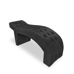 Maca Cama Suede para Salão de Estética Cílios Maquiagem:preto - 2